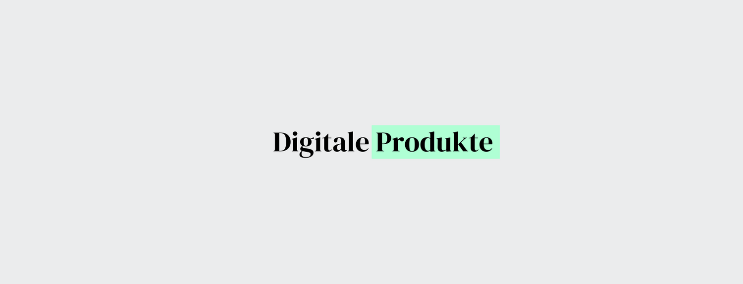 Digitale Produkte zum Download