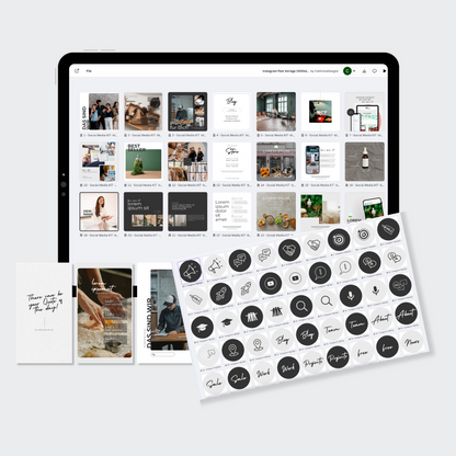 Social Media Manager Bundle 2025 | Canva Vorlage