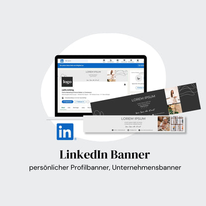 LinkedIn Brand Kit | minimalistic Design | Canva Template