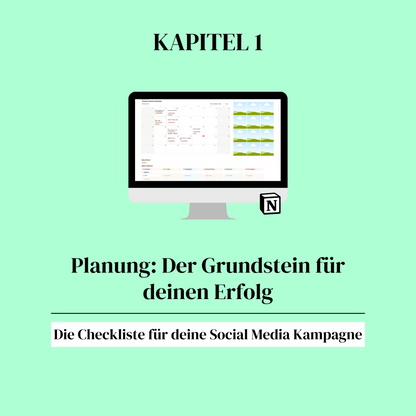 Die Checkliste für deine Social Media Kampagne | eBook zum Download