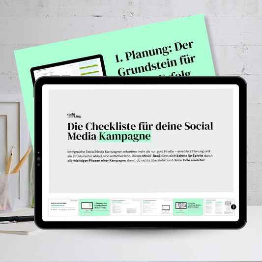 Die Checkliste für deine Social Media Kampagne | eBook zum Download