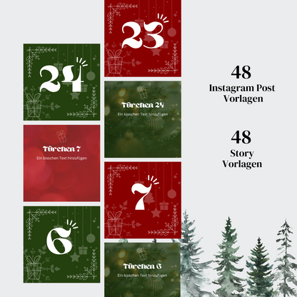 DigitalerAdventskalender-Instagram_Canva_vorlage_Post